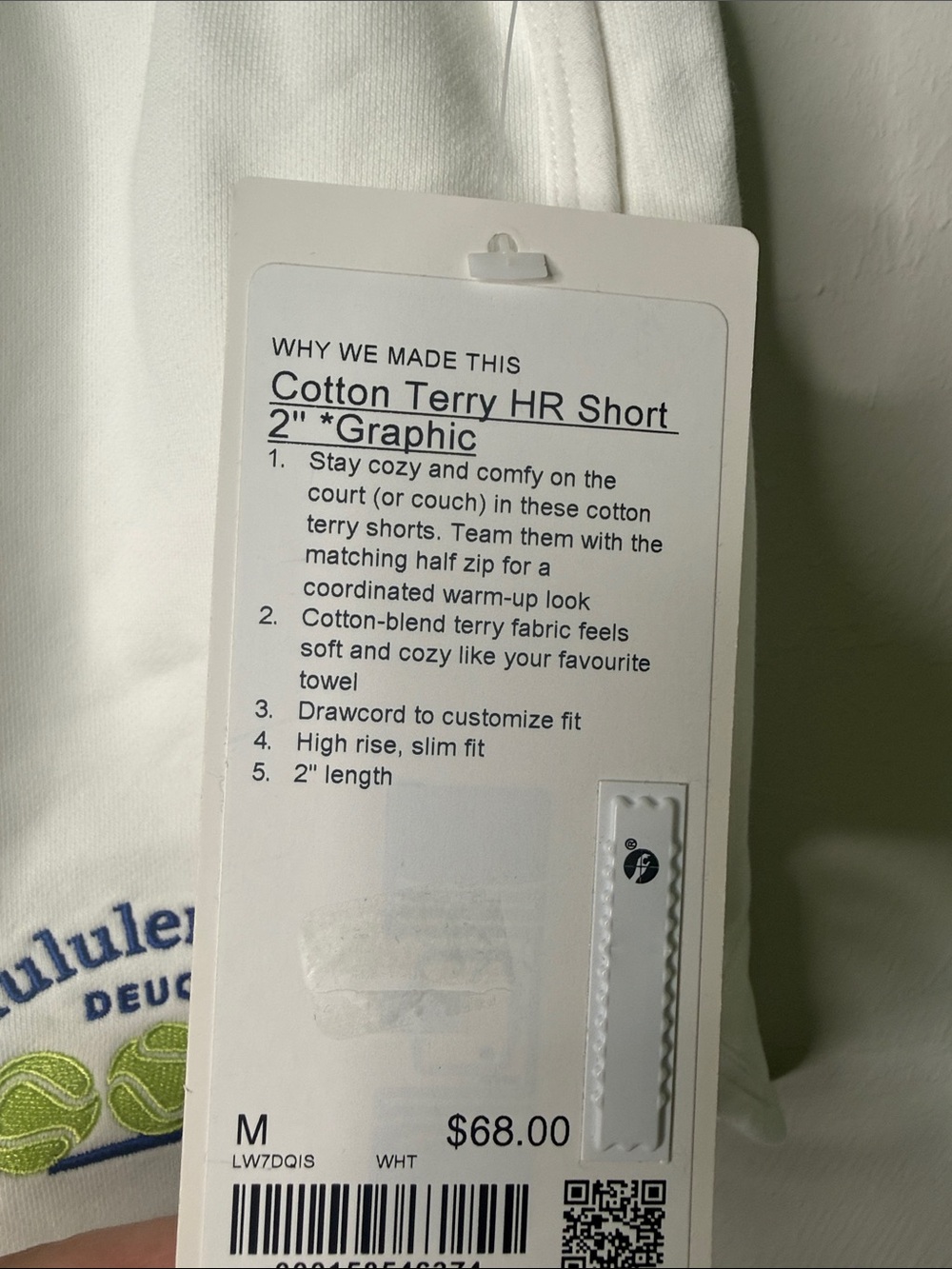 Lululemon Terry HR short 2” Graphic - Picture 3 of 5